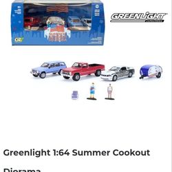 Greenlight 1.64 Diorama multicar 