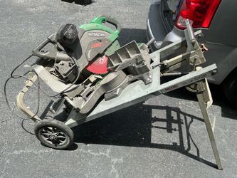 HITACHI Compound Miter Saw with Laser and Rigid MS-UV
