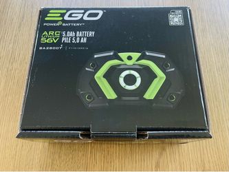 Brand new sealed EGO 56V 5.0Ah battery