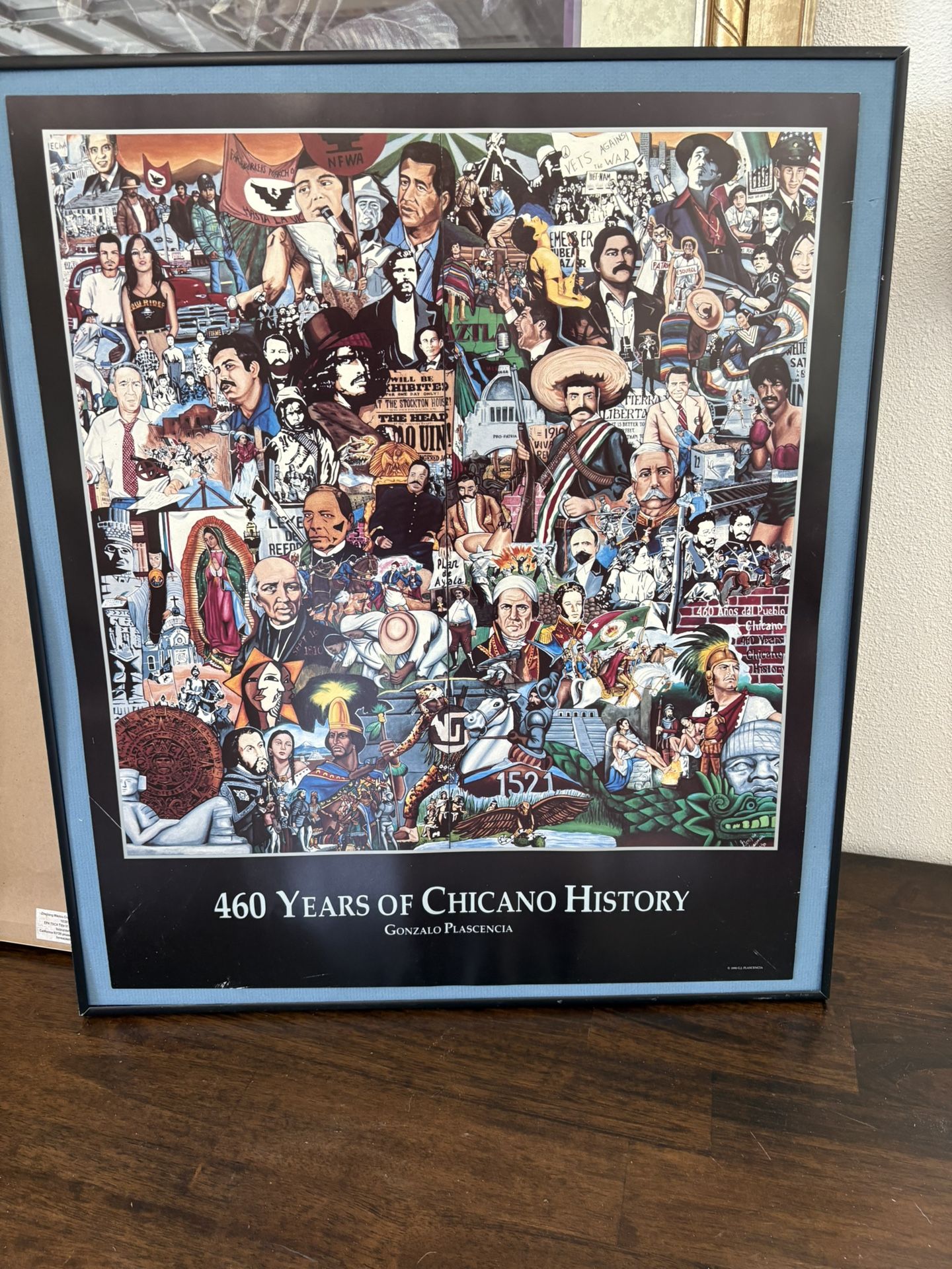 Chicano Art Framed Poster $5