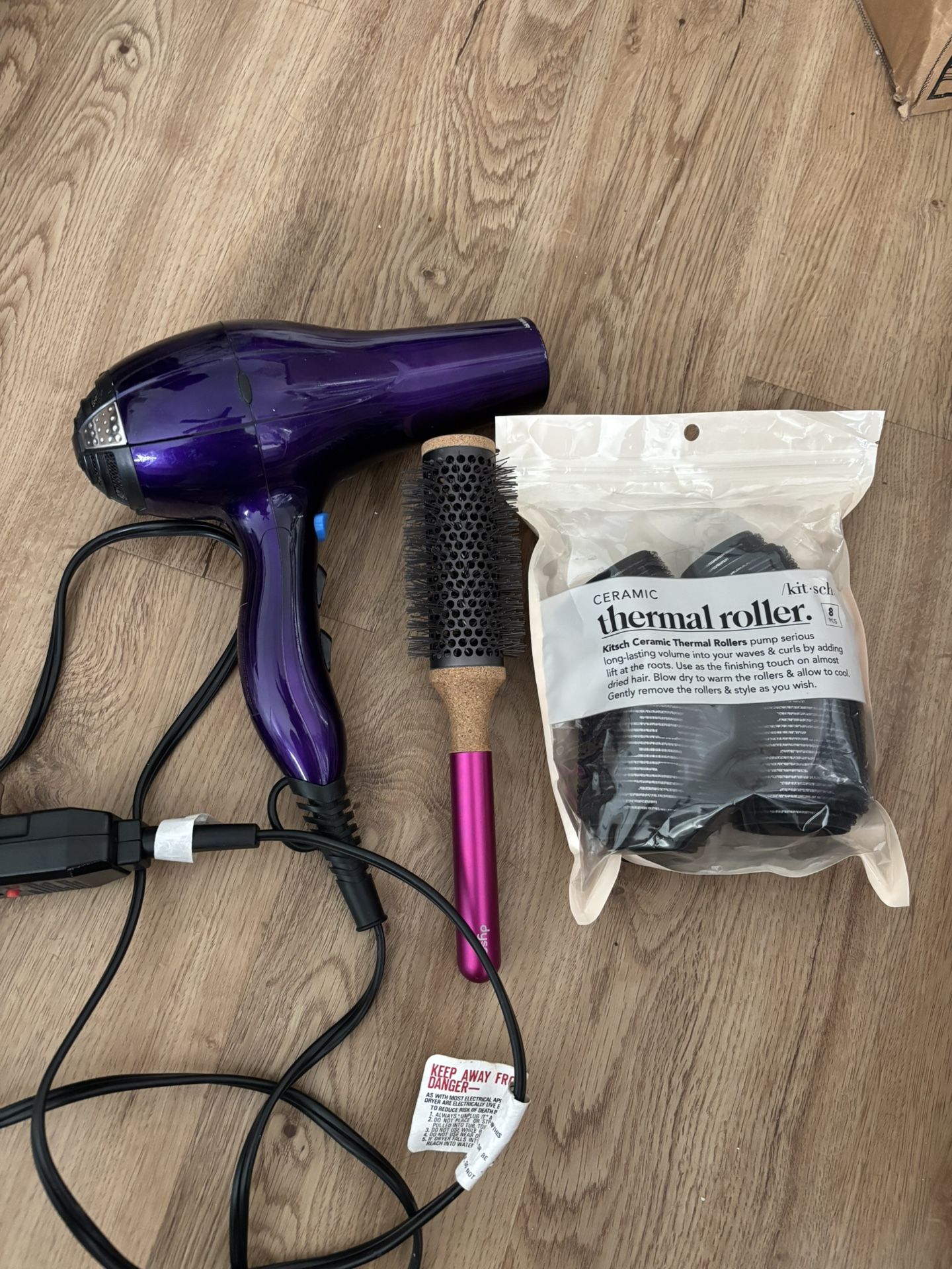 Blow dryer Blowout Set Curlers Rollers