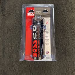 BOSS Capacitor 2 Farad With Digital Display