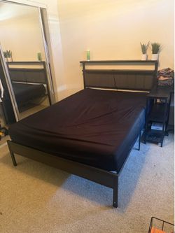 Full size Bed frame with Matress