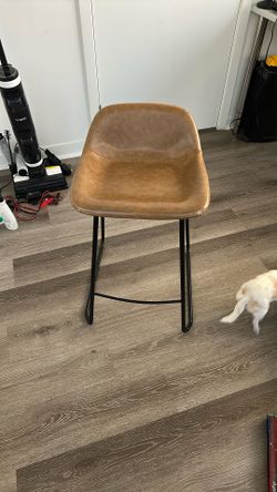 $5 Stool Faux Leather Bar Stools 25 Inches Seated 30 High
