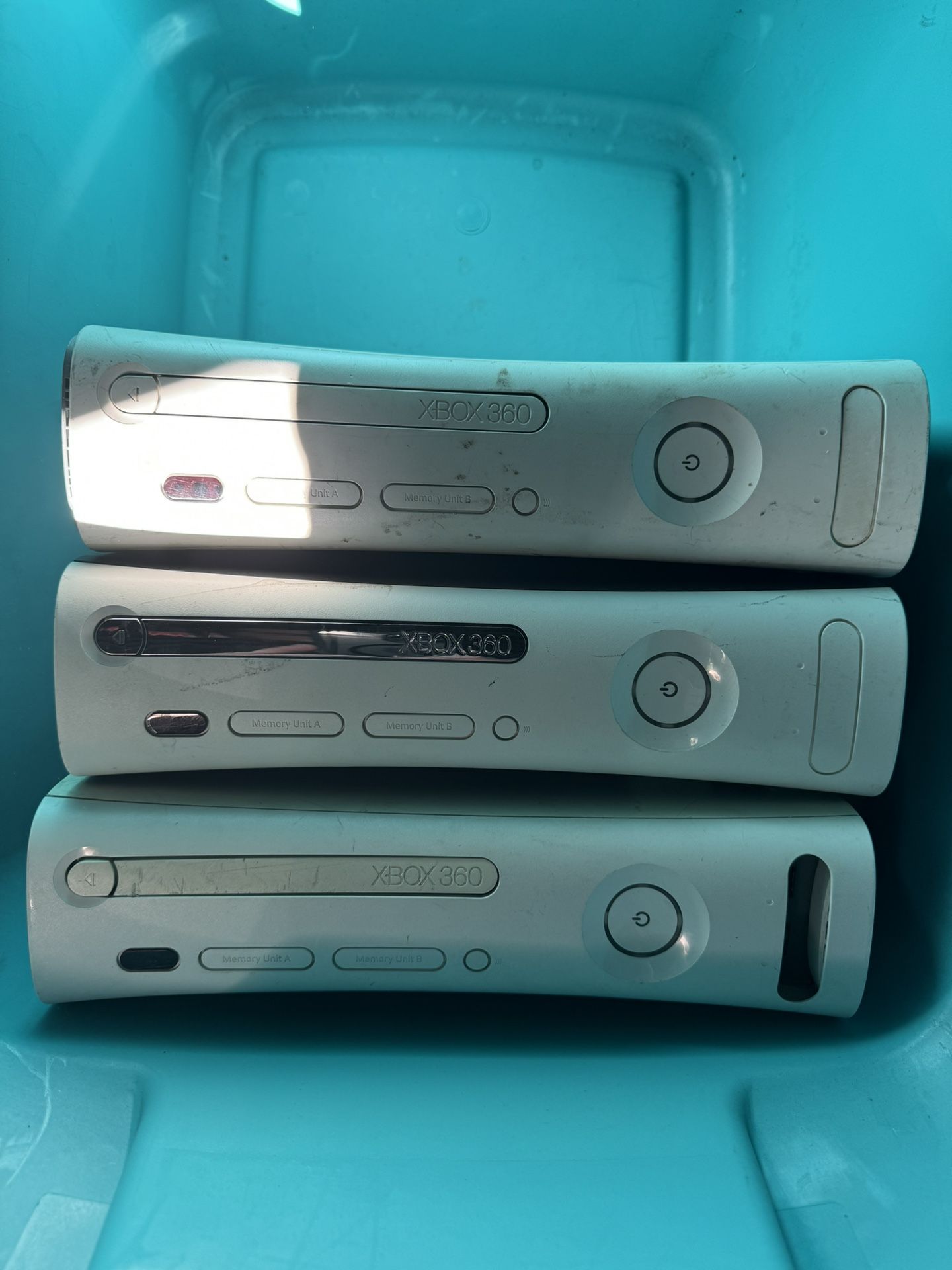 3 Not working Xbox 360 Systems Consoles Only