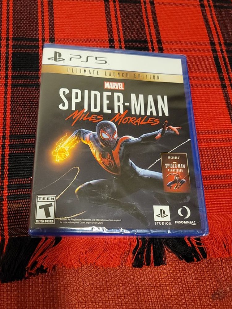 Ps5 Spiderman Ultimate Launch Edition
