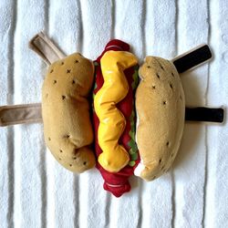 Hotdog LED Halloween Costume XS - Pet, Dog, Cat
