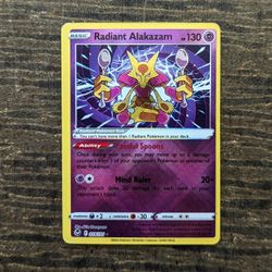 Pokemon card Japanese s11a 031/068 Radiant Alakazam K Near Mint Holo 