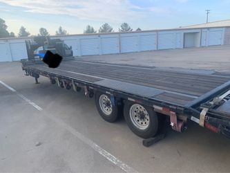 25 plus 5 … 30 ft hotshot trailer with mega ramps