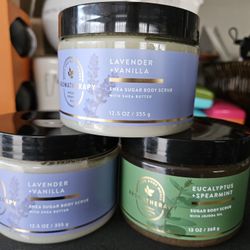 Bath & Body Scrubs. New. Each