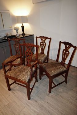 Vintage Baker Furniture Dining Chairs – Set of 4