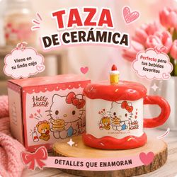Tazas de Sanrio cup hello kitty, melody, cinnamonroll, kuromi