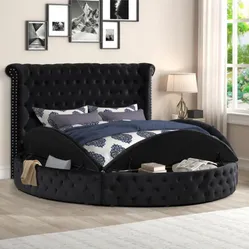 Queen Black Bed with storage !  $150! Pick up only!!