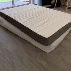 Two Ikea Queen Size Mattresses  (Morgedal Medium firm) 