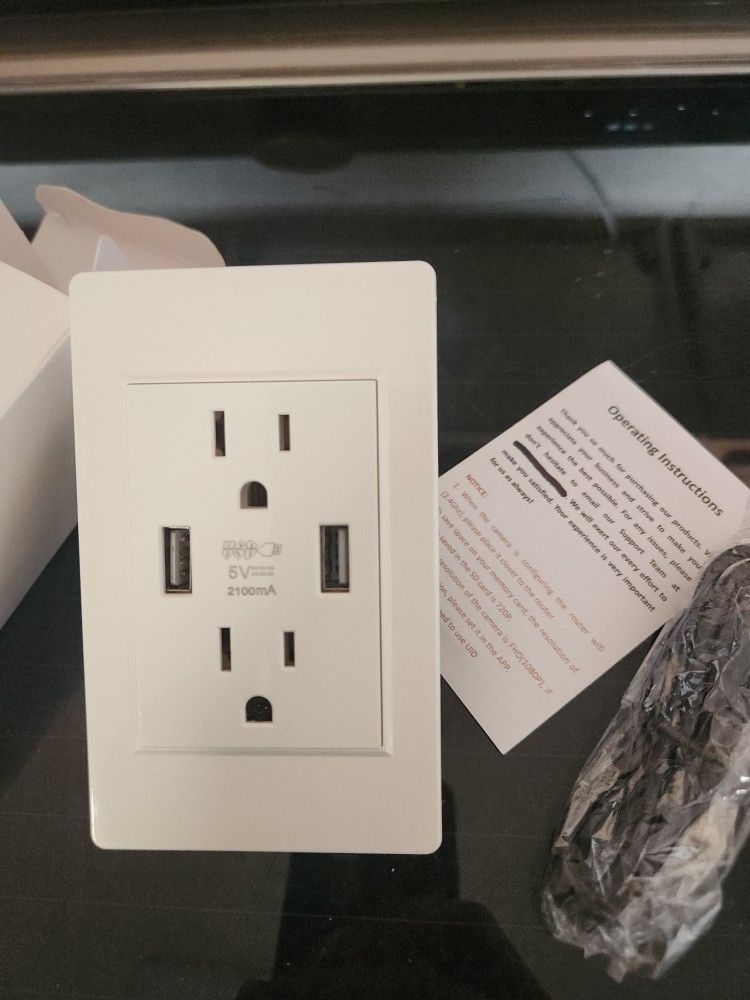 Outlet With Built In Camera