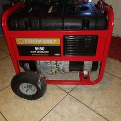 A.S.I.S 8550 STARTING WATTS TROY BILT GENERATOR IN WORKING CONDITIONS