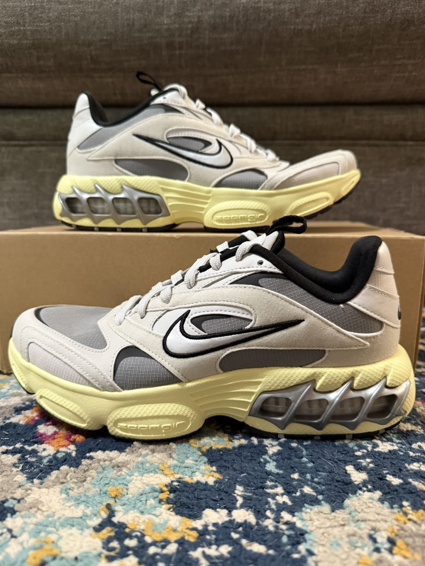 Size 7 Nike Women’s Zoom Air Fire “Particle Grey Photon Dust”