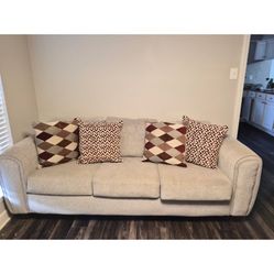 Couch + Dining Table + Exercise Tool