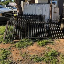 65’ft long 4’ft height  One 4’ft wide gate 