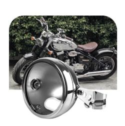 5.75 Inch Motorcycle Headlight Bucket with Mounting Bracket