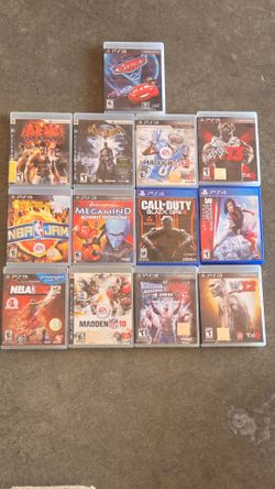 PS3 and PS4 Games