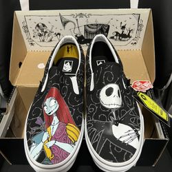 NEW Disney Vans Nightmare Before Christmas Jack & Sally Men's/Women's