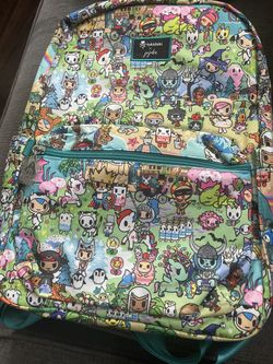 Jujube Midi Backpack In Fantasy Paradise