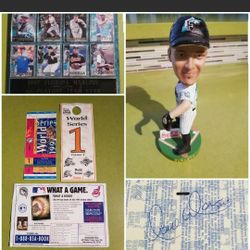 97 Florida Marlins Cleveland Indians World Series Game 1 Ticket Stub Moises Alou