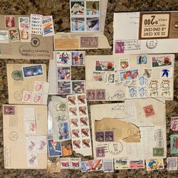 Collectible vintage stamps