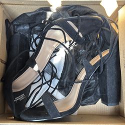 Charlotte Russe High heels Cassie 02 Block High Heeled Shoes