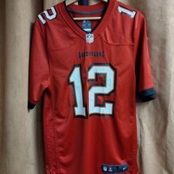 Tom Brady Distressed NFL Jersey Sz Small