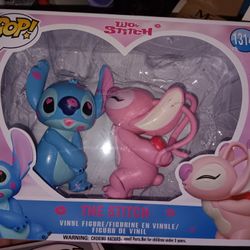 Stitch And Angela Figures