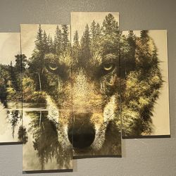 Animal Canvas/Wall decor/Wolf Canvas/ Wolf