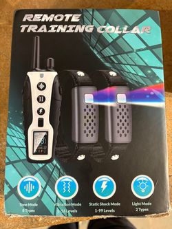 Outdoor Remote Medium & Large Dog Training Shock e-Collar, Orange 2 count