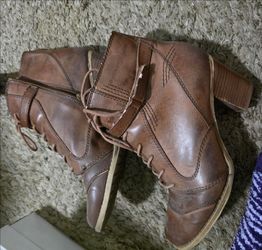 Brown boots