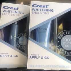 Crest  Whitening Emulsions 