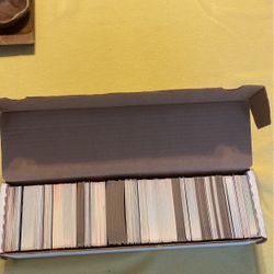 About 750 Football Cards 