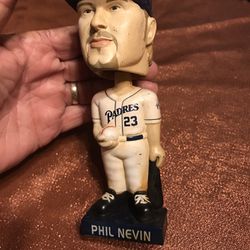 Vintage 2002 San Diego Padres Bobble Head Phil Nevin 