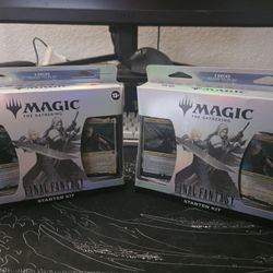 Mtg Final Fantasy Starter Kits!