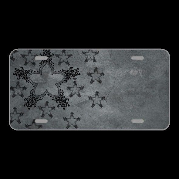 License Plate Novelty Car Front Texture Background Structure Pattern