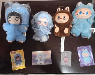 4 labubu etc