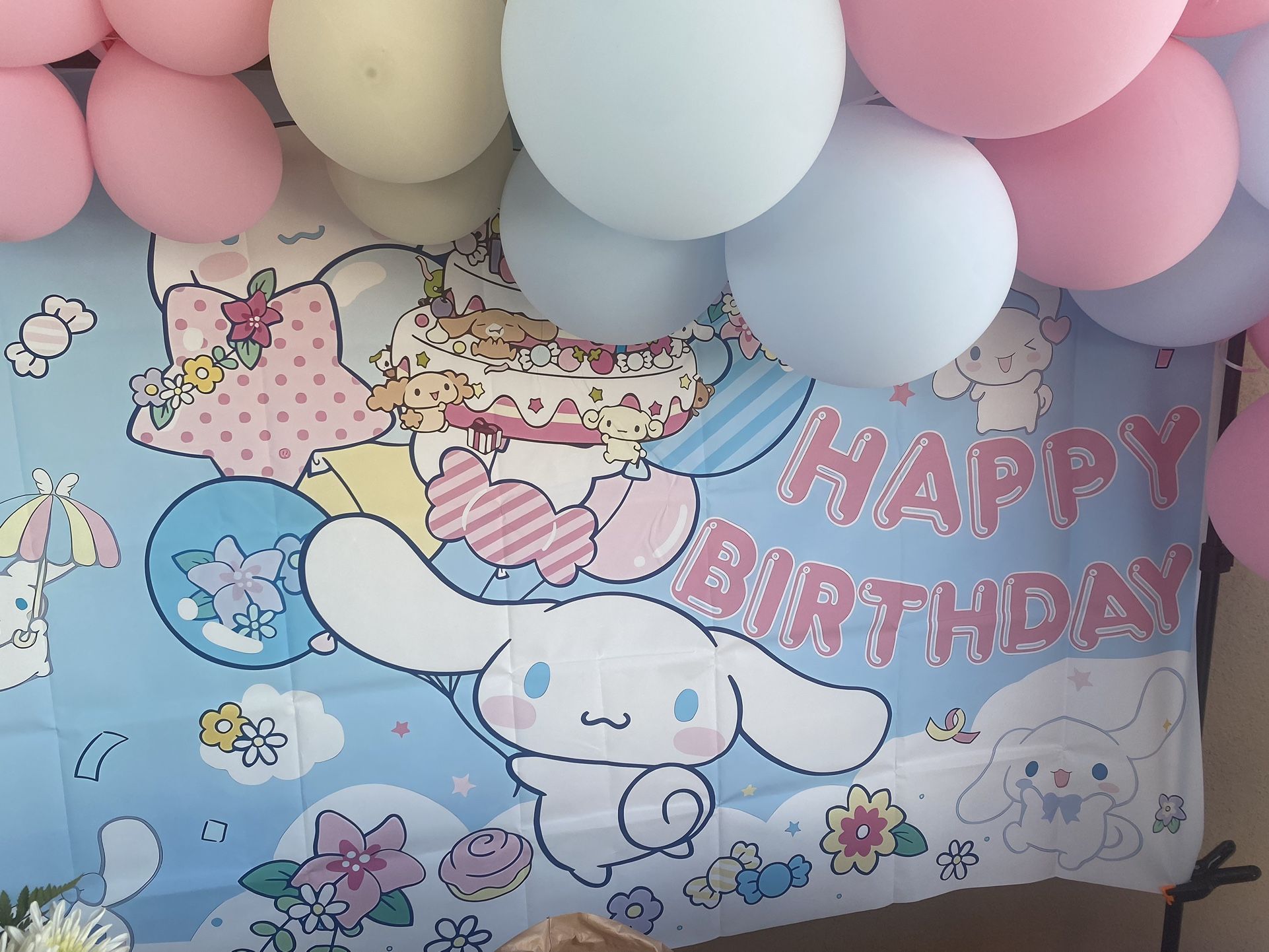 Sanrio Cinnamon Roll Party Supplies