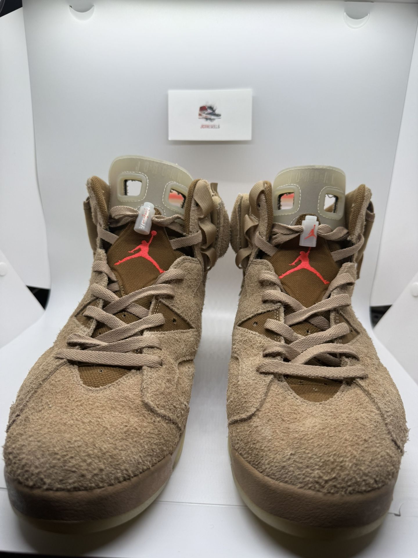 Jordan 6 Travis Scott British Khaki Size 13