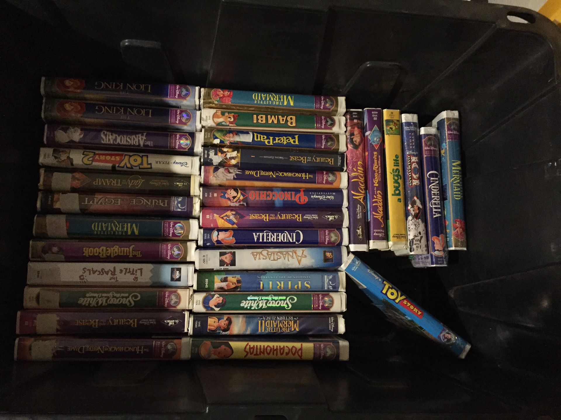 VHS Collection - Mostly Disney