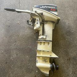 15 HP Johnson Outboard Motor