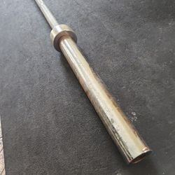 Old 44lb 7ft Olympic Bar Barbell 