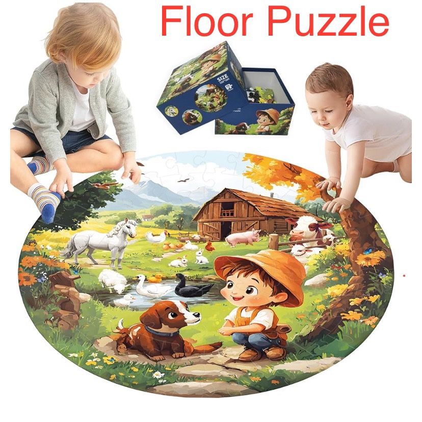 Round Floor Puzzle 70pcs