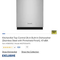 KitchenAid Dishwasher