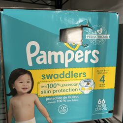 Pampers Size 4 -66ct 