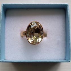 Touchstone Crystal Blush Ring